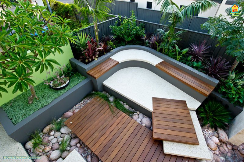 Outdoor Garden seating ideas for backyard