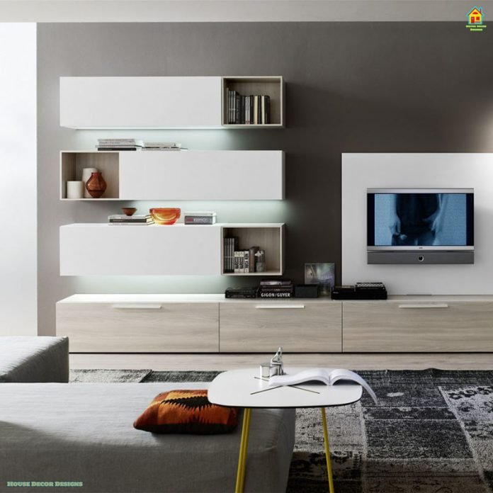 Modern TV cupboard designs idea 2020 - House Decor Designs