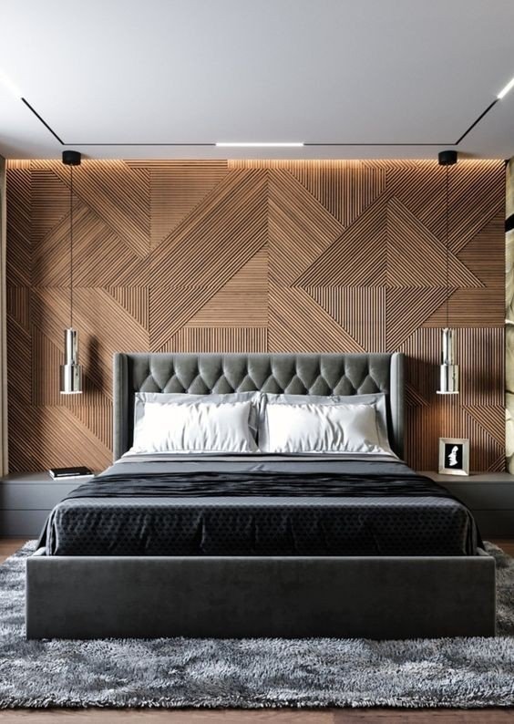 Modern bed design for bedroom