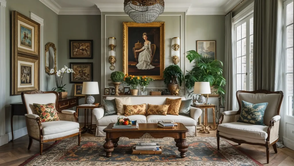 Vintage and Art in Home Interior Designs